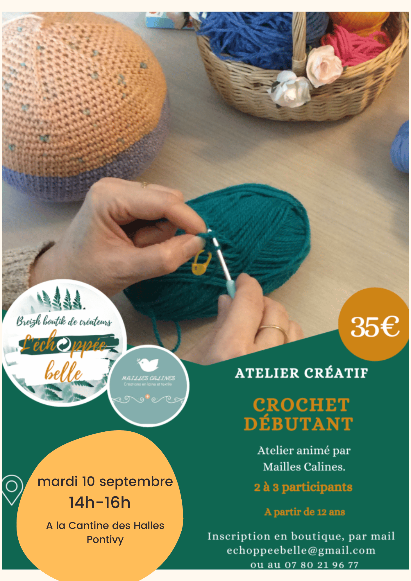 10 sept 2024 | Atelier crochet