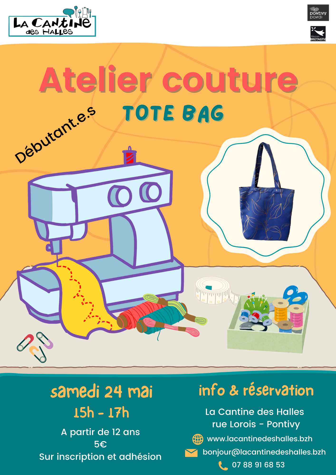 24 mai 2025 | Atelier couture | Tote bag