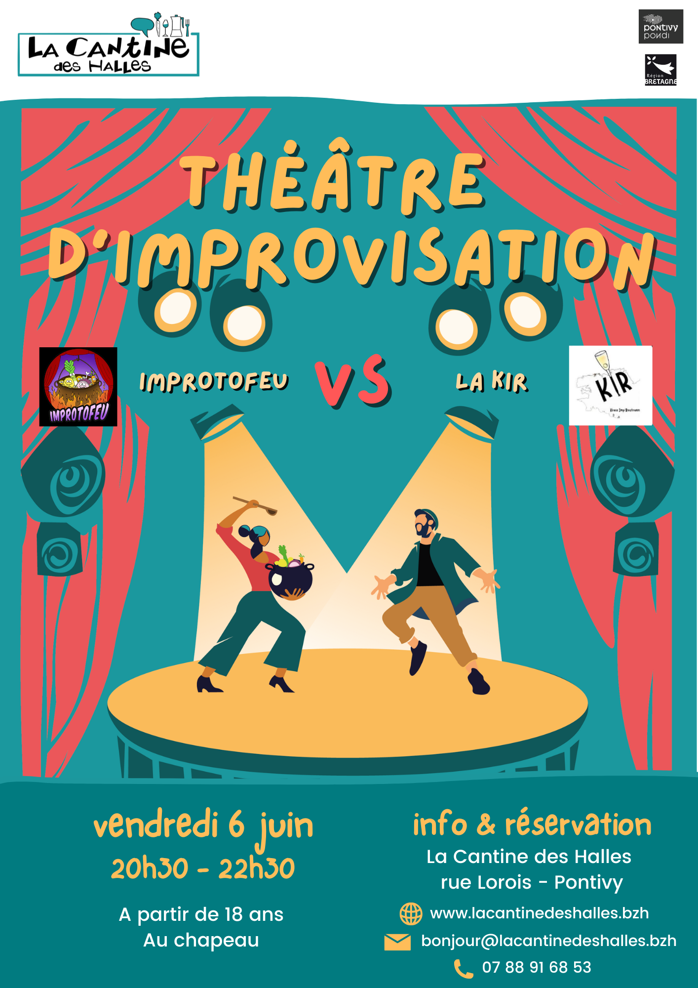 6 juin 2025 | Match d'impro théâtrale