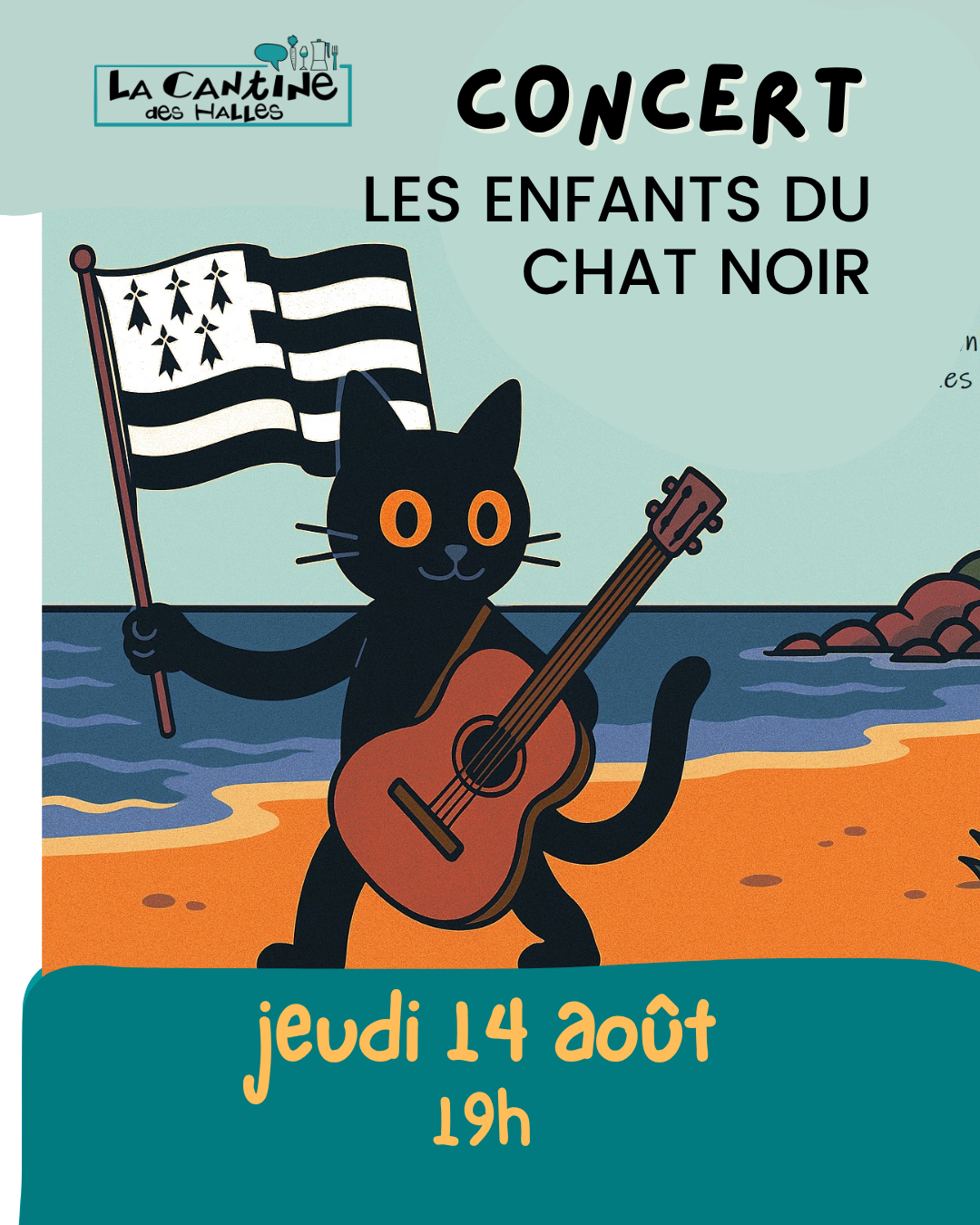 14 août | Concert Les enfants du chat noir